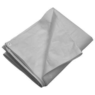 Plandeka, 260 g/m², 4x5 m, szara, HDPE