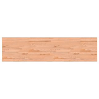 Blat do stołu roboczego, 220x55x2,5 cm, lite drewno bukowe