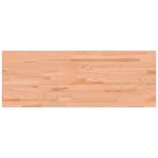 Blat do stołu roboczego, 150x55x2,5 cm, lite drewno bukowe