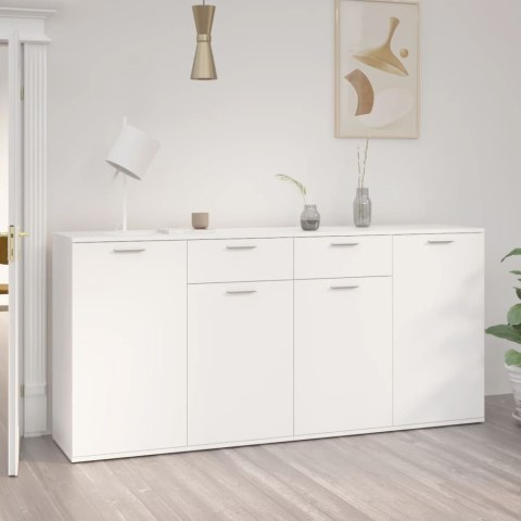 Szafka, biała, 160x36x75 cm, płyta