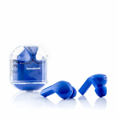 Słuchawki bezprzewodowe z etui ładującym Blue InnovaGoods