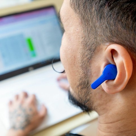Słuchawki bezprzewodowe z etui ładującym Blue InnovaGoods