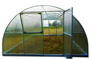 Szklarnia Primus 4x6m 24m2 H=230cm poliwęglan 4mm