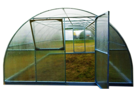 Szklarnia Primus 4x6m 24m2 H=230cm poliwęglan 6mm