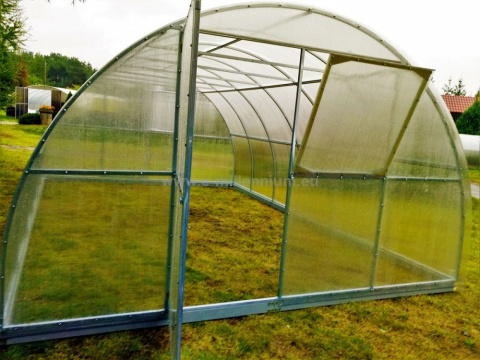 Szklarnia Primus 4x8m 32m2 H=230cm poliwęglan 6mm