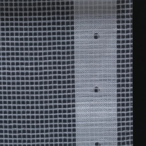 Plandeki Leno, 2 szt., 260 g/m², 4x3 m, białe