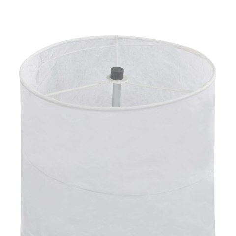 Lampa podłogowa na stojaku, 121 cm, biała, E27