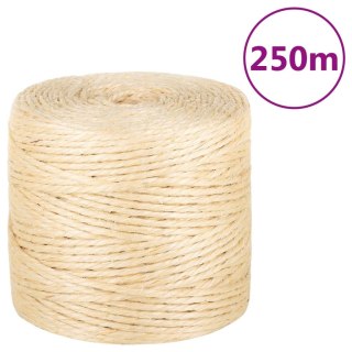 Sznur, sizal 100%, 4 mm, 250 m