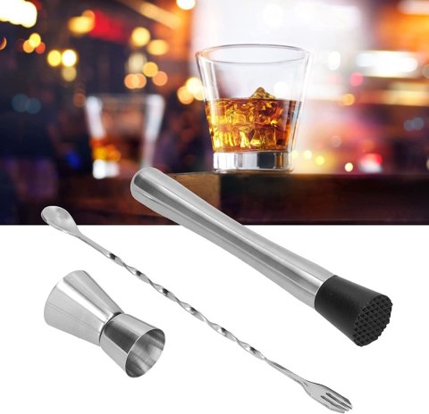 Zestaw barmański shaker do drinków DERBY 11 elementów
