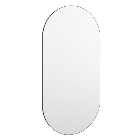 Lustro z lampami LED, 60x30 cm, szklane, owalne