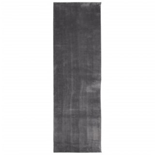 Dywan z krótkim włosiem, możliwość prania, antracyt, 80x250 cm