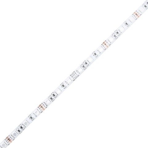 Rama łóżka z LED, 90x200 cm, lite drewno