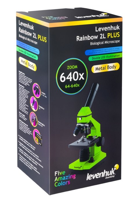 (PL) Mikroskop Levenhuk Rainbow 2L PLUS