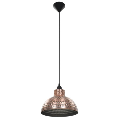 Lampy sufitowe, 2 szt., półkuliste, kolor miedzi