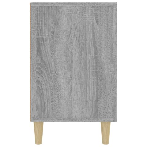Komoda, szary dąb sonoma, 100x36x60 cm, materiał drewnopochodny