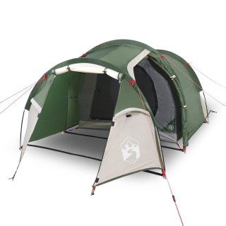 Namiot turystyczny, 3-os., zielony, 370x185x116 cm, tafta 185T