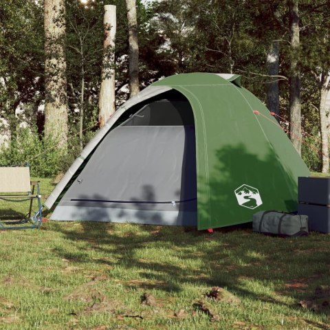 Namiot turystyczny, 4-os., zielony, 267x272x145 cm, tafta 185T