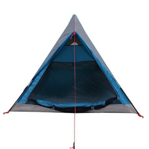 Namiot, 2-os., niebieski, 200x120x88/62 cm, tafta 185T