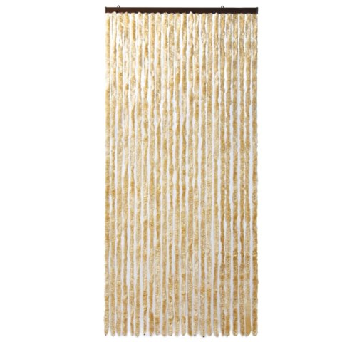 Zasłona przeciwko owadom, beżowa, 100x220 cm, szenil