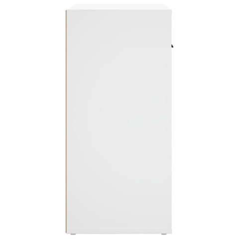 Szafka, biała, 80x33x70 cm, materiał drewnopochodny