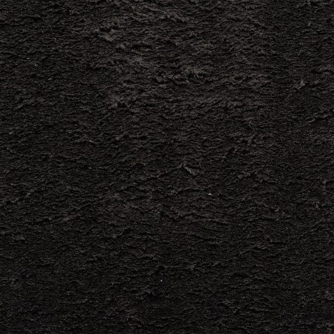 Dywan HUARTE z krótkim włosiem, czarny, 160x230 cm
