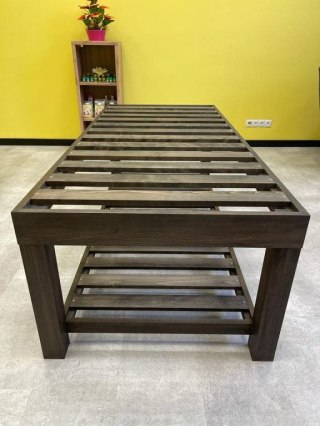Solidny drewniany stół do masażu 200×90 cm, wys 65 cm