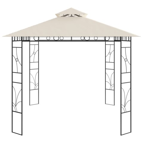 Altana, 4x3x2,7 m, kremowa, 160 g/m²