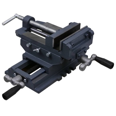 Ręczne imadło krzyżowe boczne, 127 mm