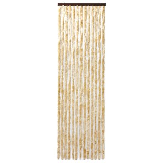 Zasłona przeciwko owadom, beżowa, 120x220 cm, szenil
