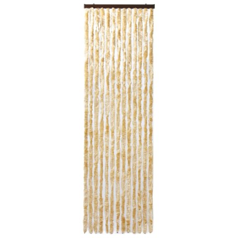 Zasłona przeciwko owadom, beżowa, 120x220 cm, szenil