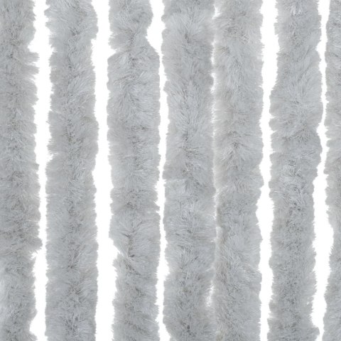 Zasłona przeciwko owadom, szara, 100x230 cm, szenil