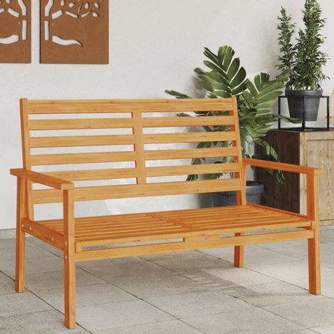 Ławka ogrodowa, 120 cm, lite drewno akacjowe