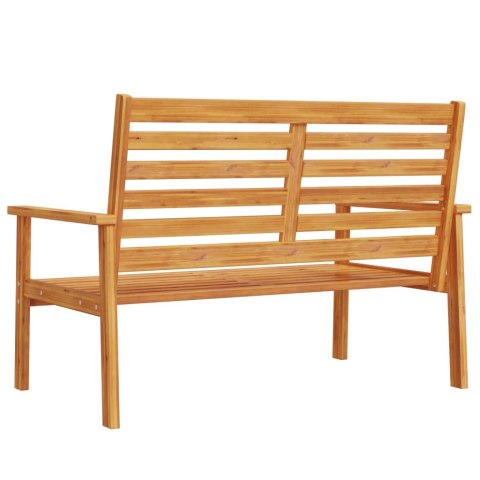 Ławka ogrodowa, 120 cm, lite drewno akacjowe