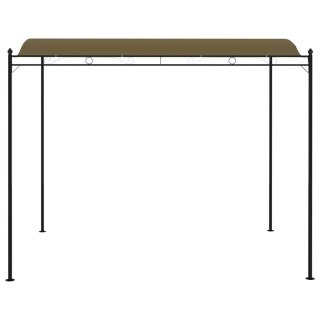 Zadaszenie, 3 x 2,4 m, kolor taupe, 180 g/m²