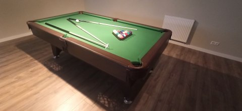 Bilard 8ft Radley Vintage MDF brązowy CT
