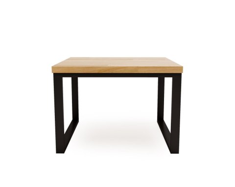 Stolik kawowy Arco czarny 60cm x 50cm dąb