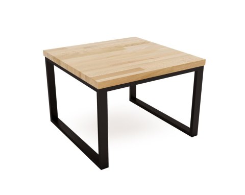 Stolik kawowy Arco czarny 60cm x 50cm dąb