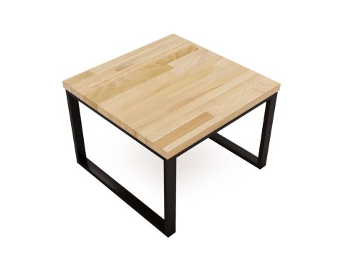 Stolik kawowy Arco czarny 60cm x 50cm dąb
