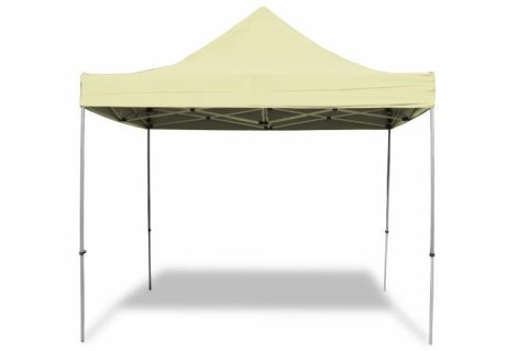 Pawilon ogrodowy PROFI rozkładany 3 x 3 m - champagne, 4 ściany