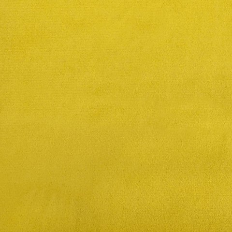 Fotel, żółty, 62x79x79 cm, obity aksamitem