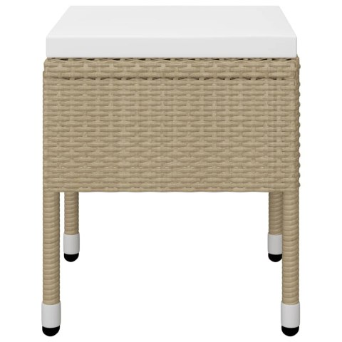 5-częściowy zestaw mebli ogrodowych, beżowy