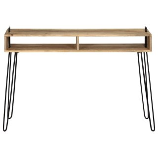 Stolik typu konsola z litego drewna mango, 115 x 35 x 76 cm