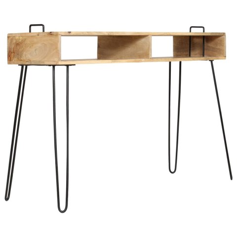 Stolik typu konsola z litego drewna mango, 115 x 35 x 76 cm