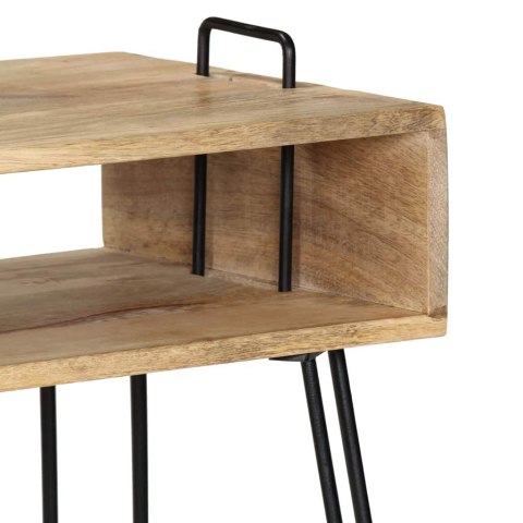 Stolik typu konsola z litego drewna mango, 115 x 35 x 76 cm