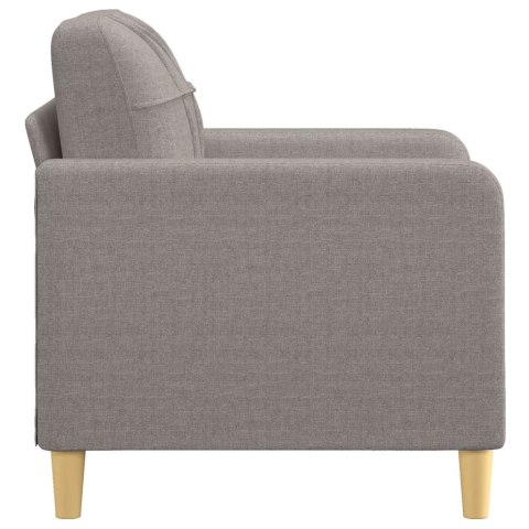 Fotel, taupe, 60 cm, obity tkaniną