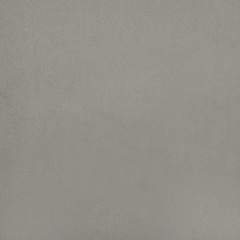 Rama łóżka z zagłówkiem, jasnoszara, 80x200 cm, aksamitna