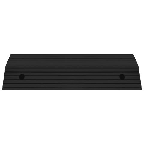 Progowe mostki przejazdowe, 2 szt., 80x40x8 cm, gumowe