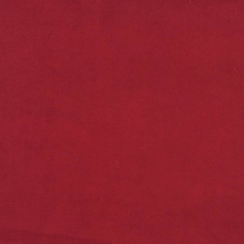 Fotel bujany z kauczukowymi nóżkami, winna czerwień, aksamit