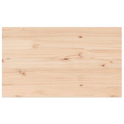 Blaty do stołu, 3 szt., 80x47x1,7 cm, prostokątne, sosnowe