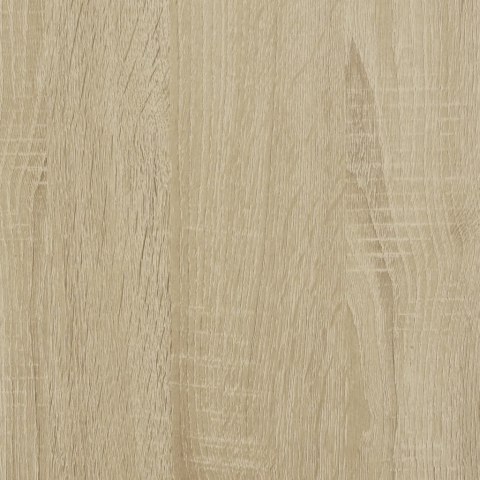 Rama łóżka, dąb sonoma, 100x200 cm, materiał drewnopochodny